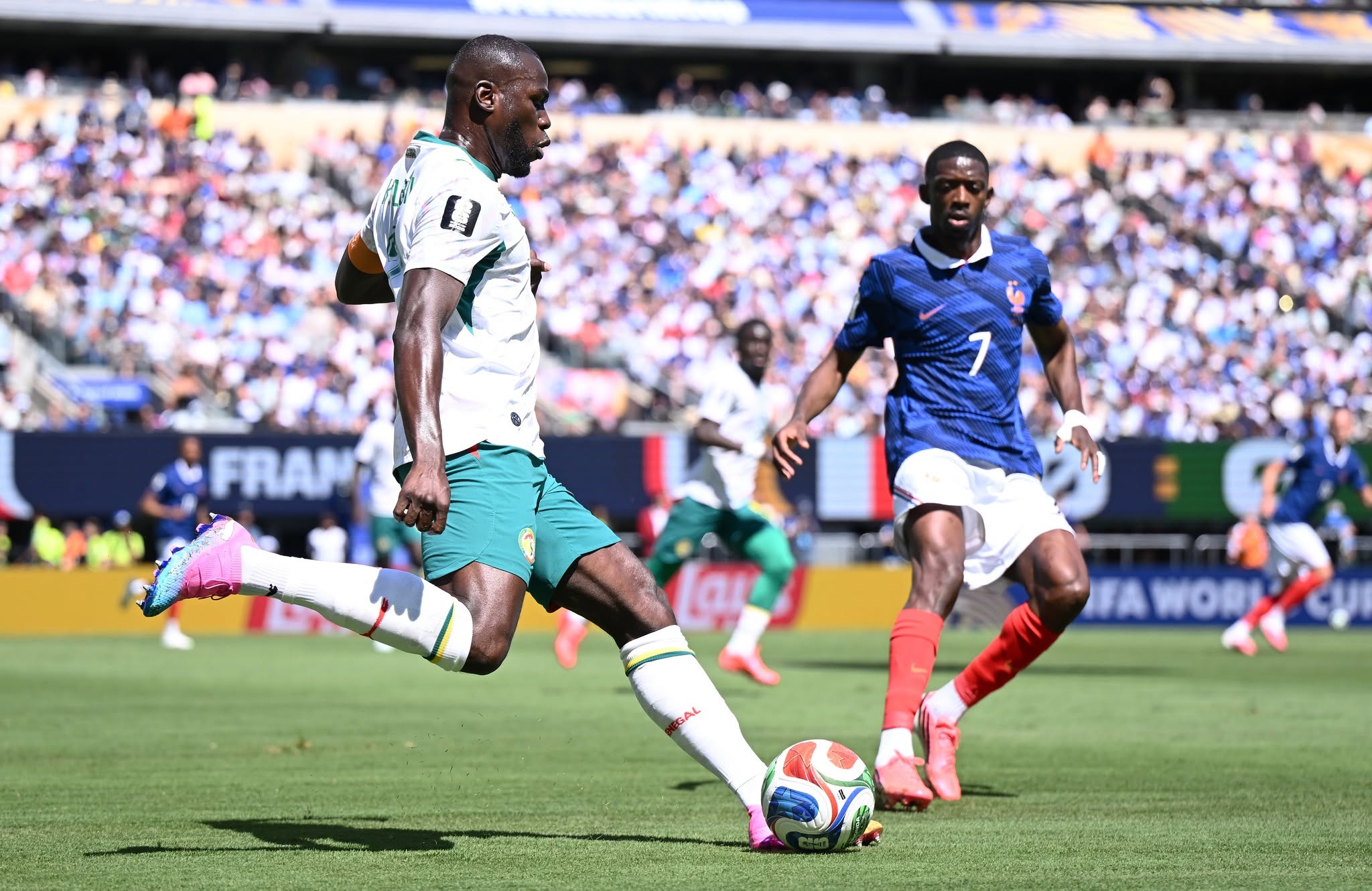 Sénégal-France : les Lions tiennent tête aux Bleus à la pause