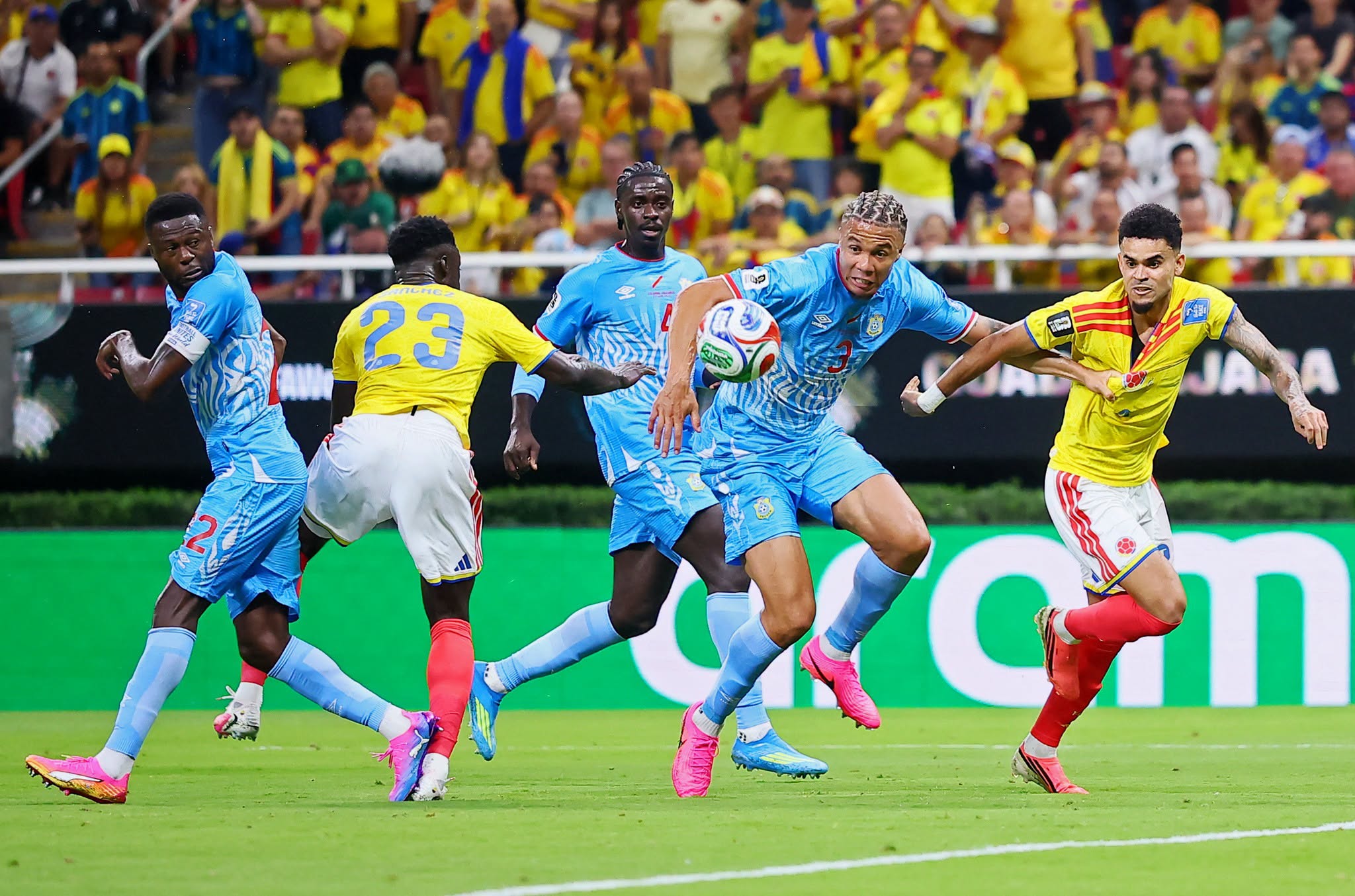 Mondial 2026 : la RDC tombe face à la Colombie (1-0)