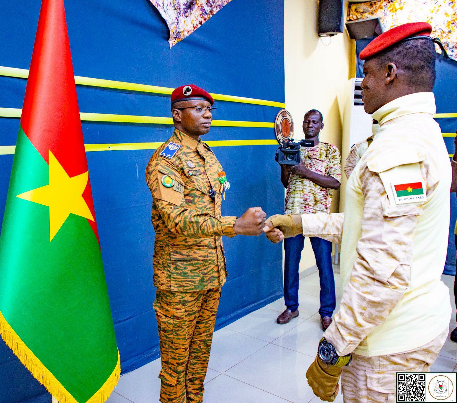 Burkina Faso : Ibrahim Traoré élève trois officiers au rang de généraux