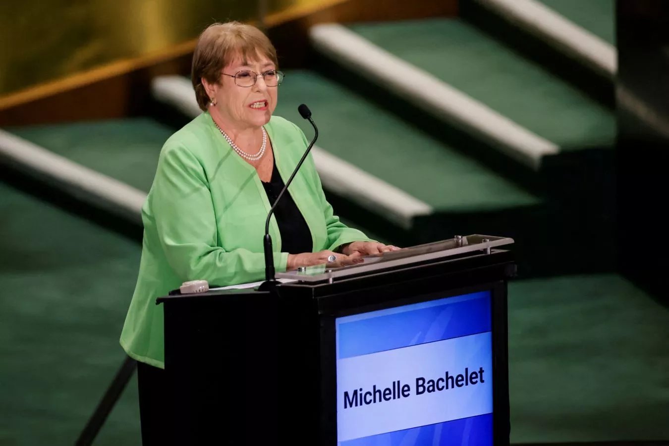 ONU : Michelle Bachelet promet de défendre et réformer l'Organisation si elle est élue