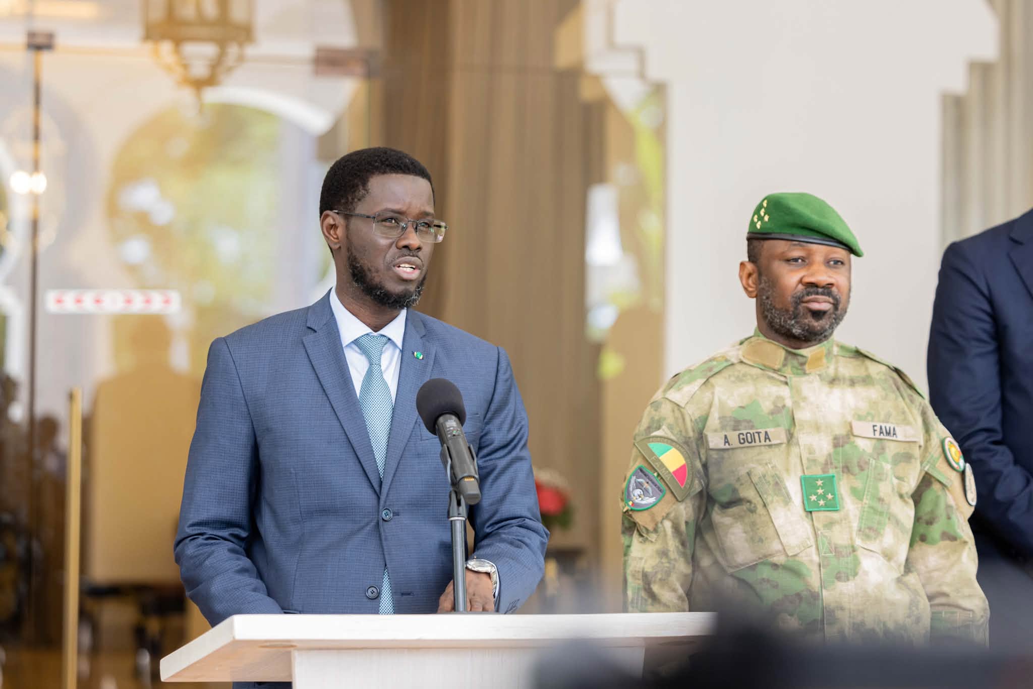 Bamako : Diomaye Faye promet d'accompagner le Mali sans évoquer la CEDEAO