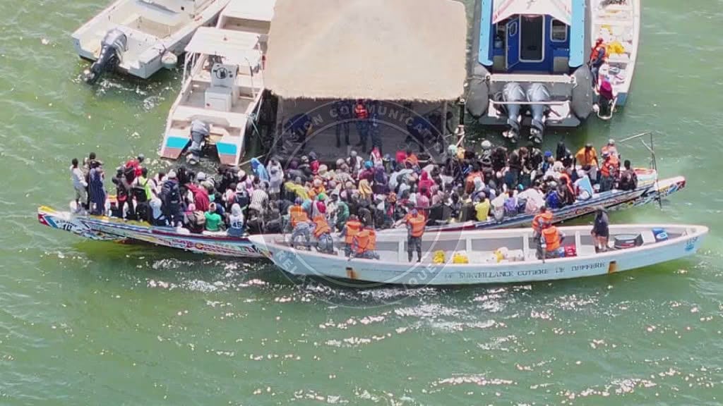 Émigration irrégulière : la Gendarmerie interpelle 173 migrants dans le Saloum