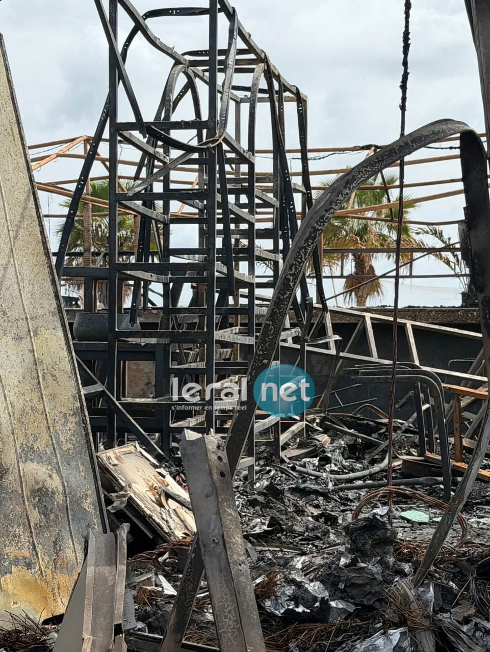 Aby’s Garden en cendres : les images impressionnantes d’un lieu de fête ravagé par les flammes