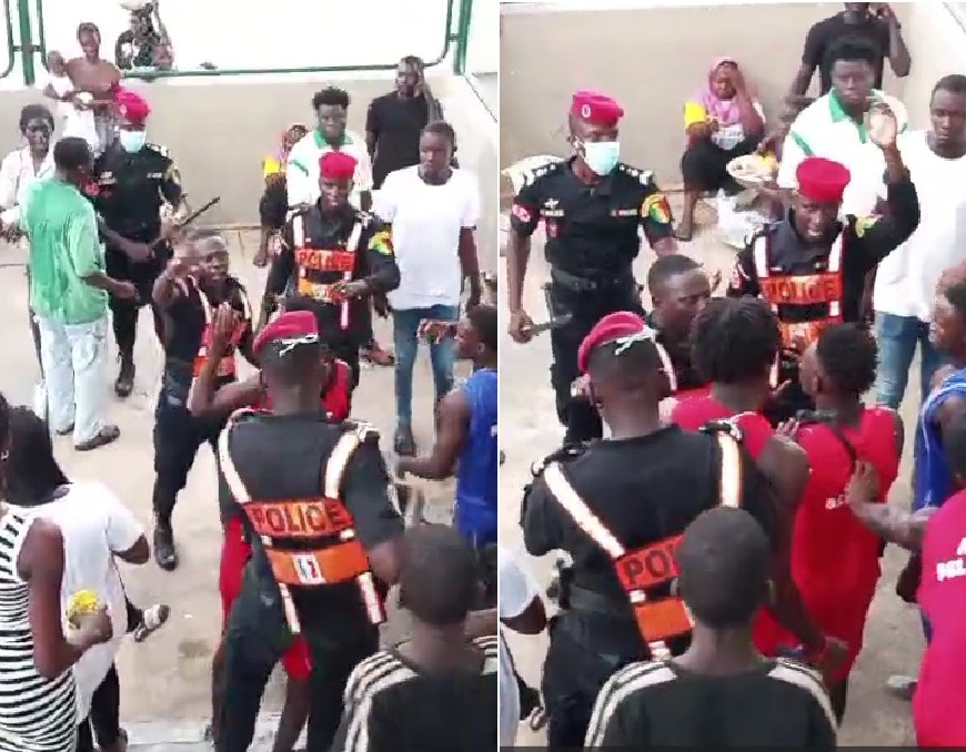 Kaolack : un policier gifle violemment un joueur de l’ASC Belfort de Ziguinchor (vidéo)
