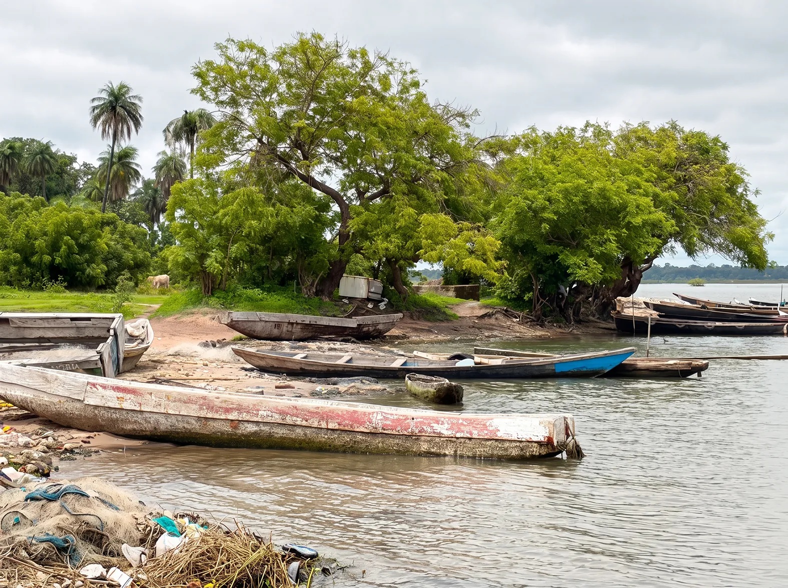FLEUVE SOUNGROUGROU : la baignade qui purifie les circoncis