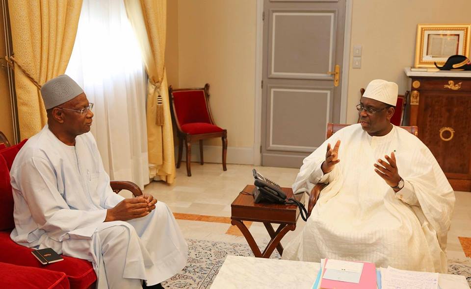 Palais de la république: Macky Sall accorde une audience à  Abdoulaye Bathily