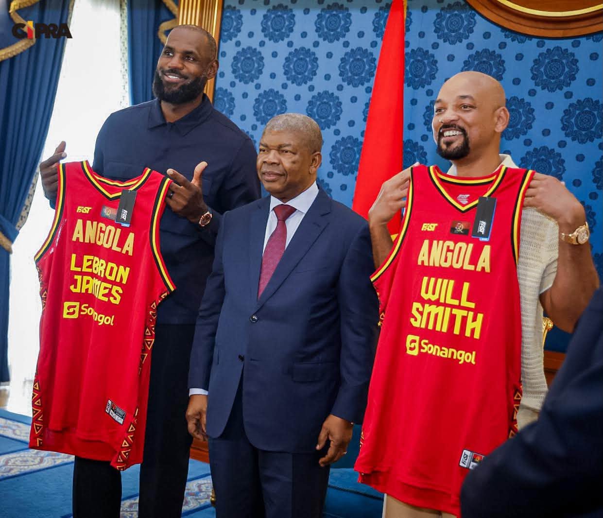 Angola : João Lourenço mise sur LeBron James et Will Smith pour promouvoir le pays