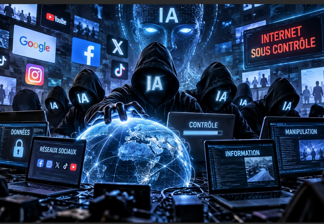 Intelligence artificielle : Un gang qui prend le contrôle d'internet