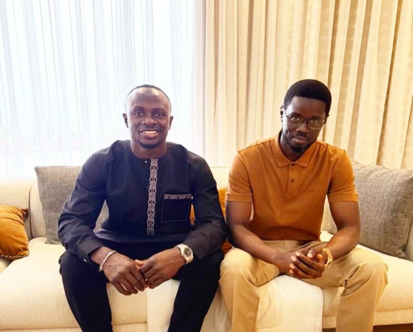 Projet SM10 Agro : Sadio Mané reçu par le président Bassirou Diomaye Faye