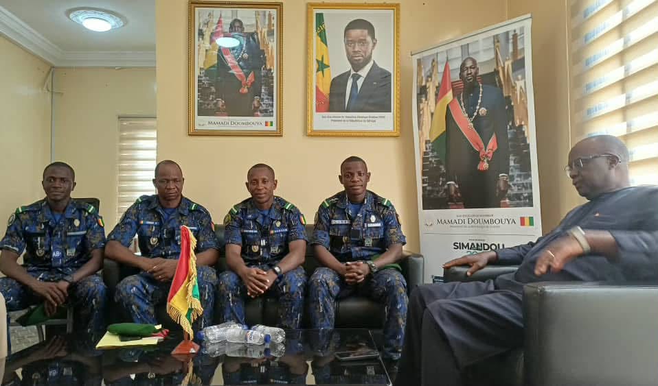 Armée : des officiers de la Gendarmerie guinéenne en formation au Sénégal