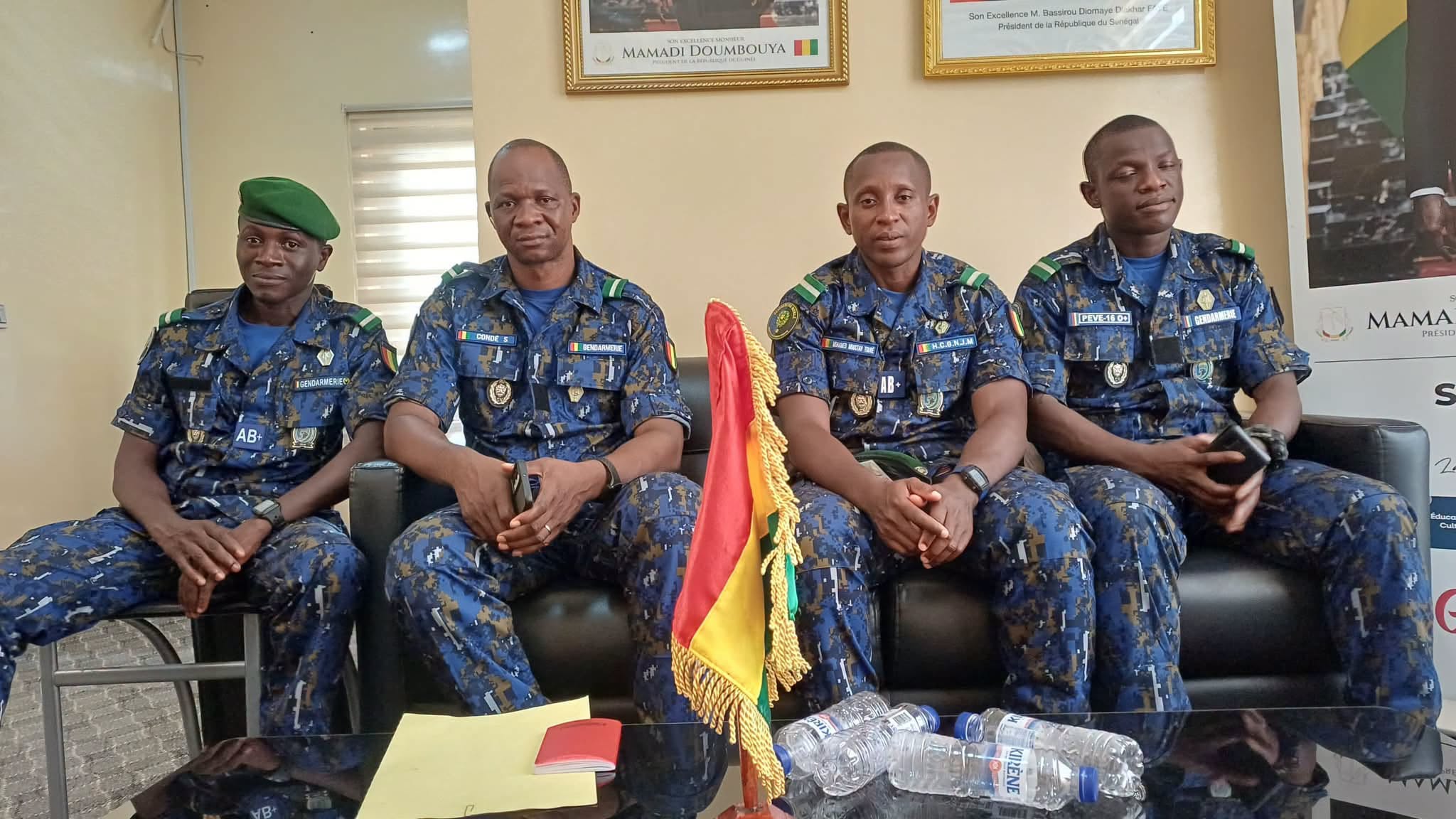 Armée : des officiers de la Gendarmerie guinéenne en formation au Sénégal