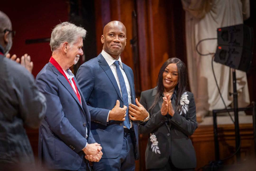 Distingué par l’Université Harvard, Didier Drogba revient sur son appel historique à la paix en Côte d’Ivoire