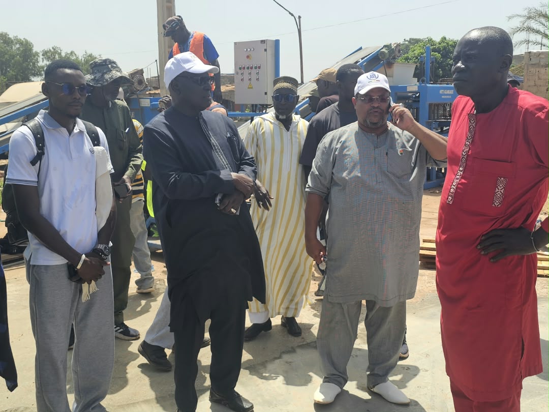 Diamniadio : le maire Mamadou Moulaye Guèye sur les chantiers de pavage, de voirie et d’infrastructures sportives