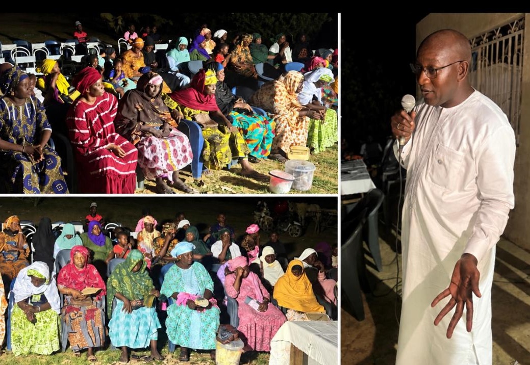Structuration de KIIRAAY à Waoundé : El Hadji Diaydi Bâ Cissé mobilise les femmes et appelle à renforcer l’ancrage territorial du parti