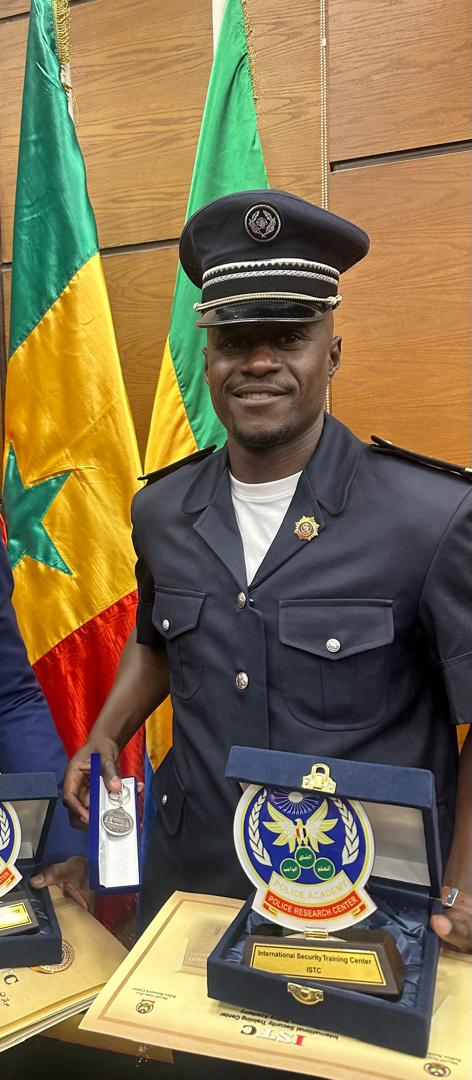 Lutte contre la cybercriminalité : l’Adjudant Moustapha Diédhiou décroche le premier prix au Caire devant 108 stagiaires africains