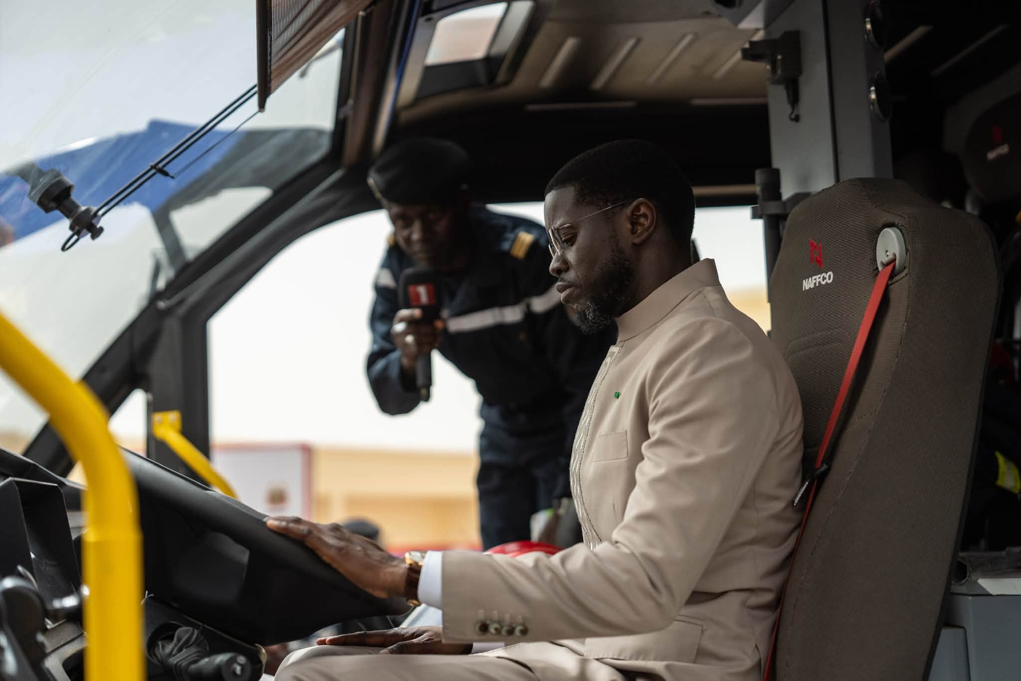 Diamniadio : Bassirou Diomaye Faye inaugure une nouvelle caserne des sapeurs-pompiers