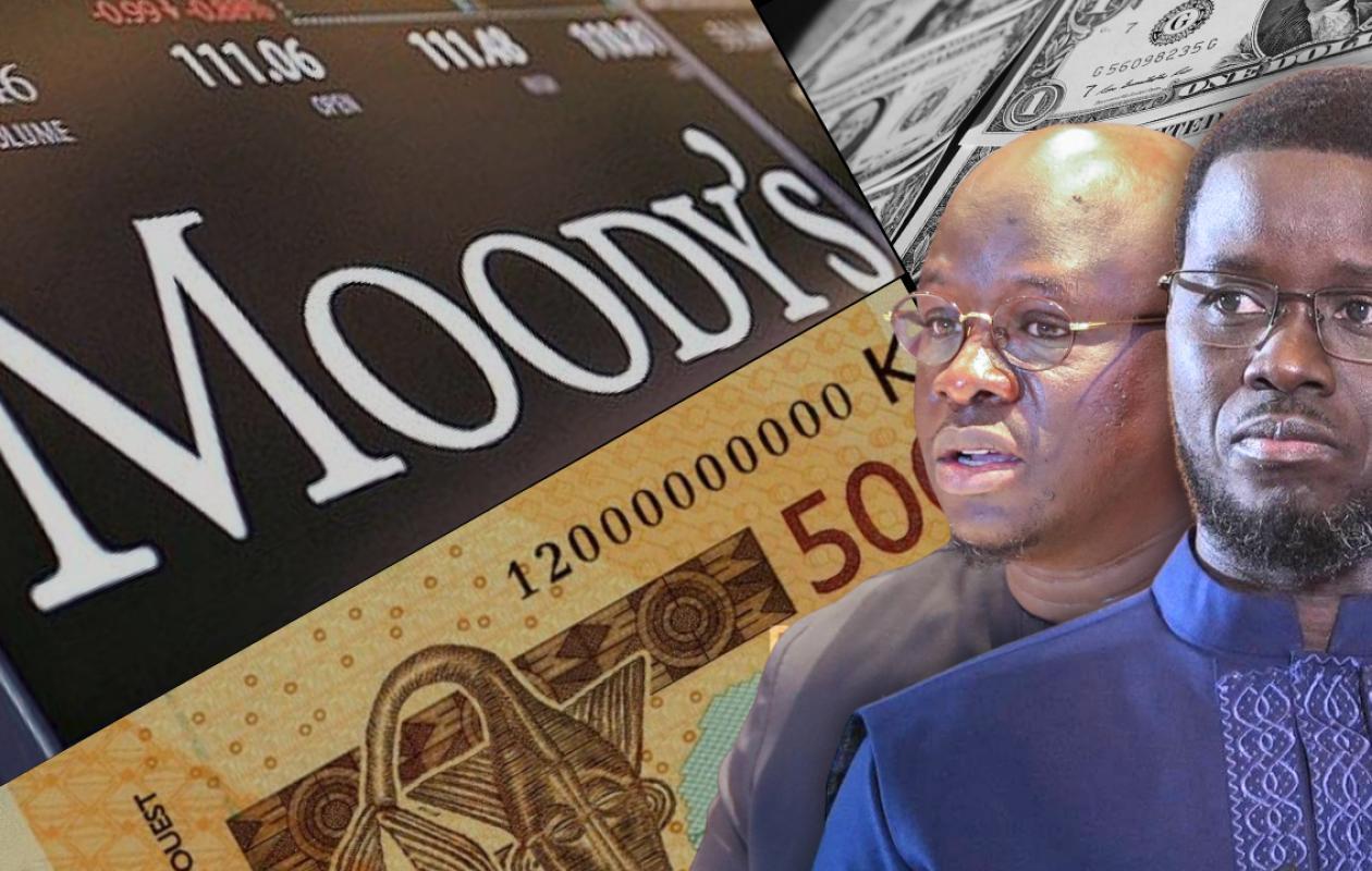 Finances publiques : le Sénégal s’enfonce dans la catégorie des dettes à très haut risque selon Moody’s