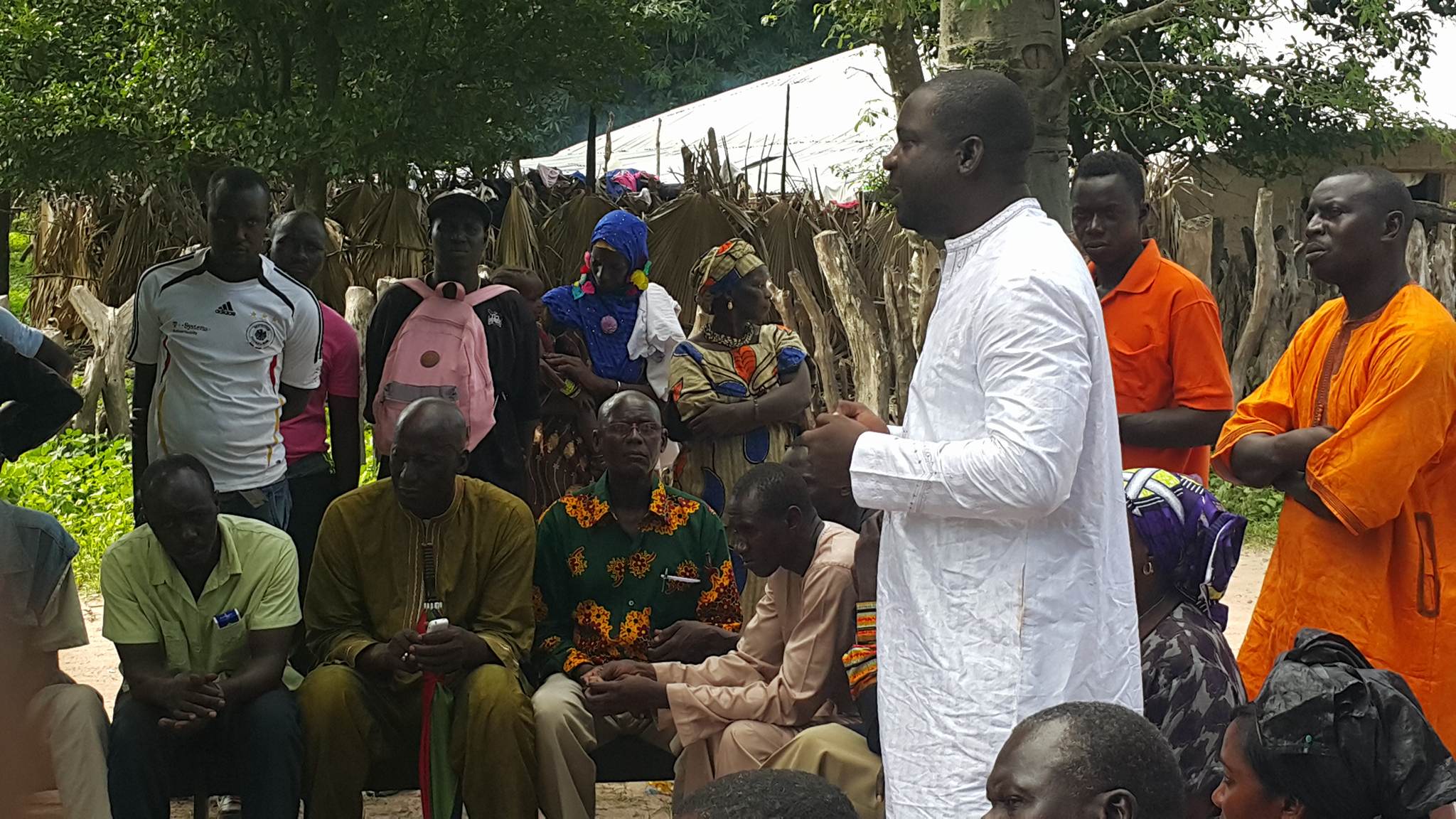 Massification du PDS: Tito Tamba dans la zone "Rouge" de la Casamance hier