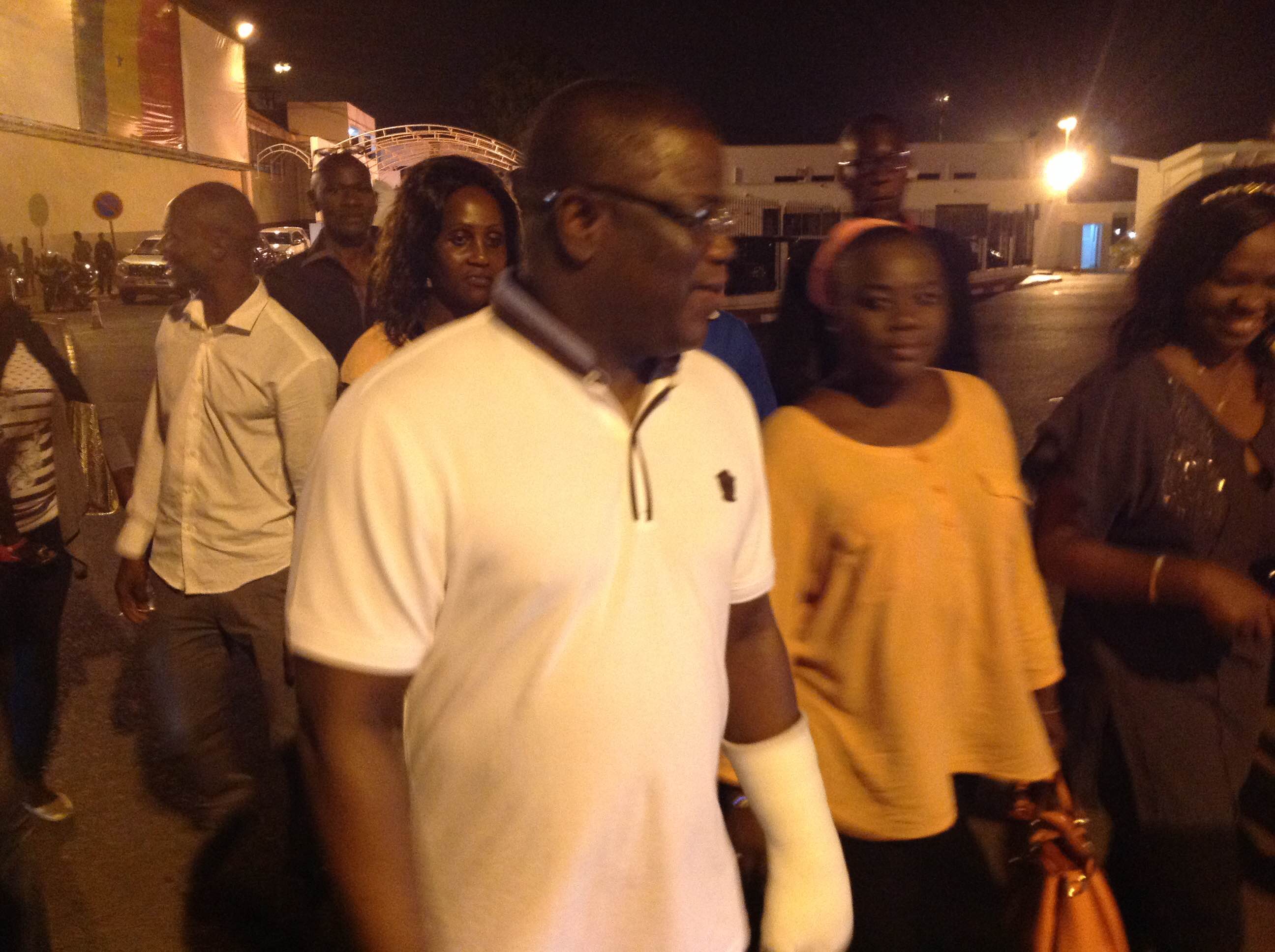 Dernière minute: Abdoulaye Baldé est de retour après une opération chirurgicale  en France