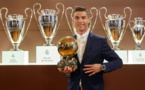 Cristiano Ronaldo : «Heureux et comblé» de gagner le Ballon d'Or 2016