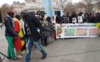 Regardez la faible mobilisation  de l'opposition Sénégalaise à Paris