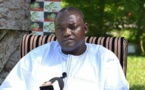  Adama Barrow vient de quitter Banjul pour Bamako