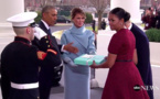 On sait enfin ce que  Melania Trump a offert à Michelle Obama