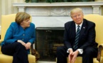 Trump n'a pas serré la main de Merkel car il n'avait "pas entendu la question"