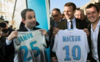 Présidentielle: Emmanuel Macron et Benoît Hamon fans de l’OM?