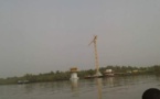 IMAGES: Construction du Pont de Farafegny en Gambie, rien ne bouge