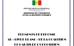 Réplique du ministère de l’Intérieur au livre blanc de la coalition gagnante Wattù Senegaal (DOCUMENTS)