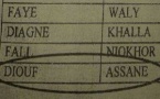 Le document officiel américain qui confirme l'arrivée des 20 sénégalais rapatriés des USA dont Assane Diouf 