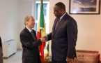 Macky Sall recevant Donald Yamamoto, sous-secrétaire d’Etat de Trump aux Affaires africaines