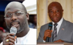 Présidentielle au Liberia: George Weah et Joseph Boakai s'affronteront au second tour