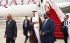 Les images de l'arrivée discrète au Sénégal de l’émir du Qatar