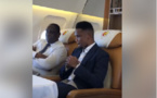 Vidéo:  Samuel Eto’o dans l'avion du président Sénégalais (Regardez)