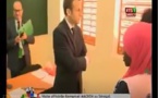 Une élève dément le gouvernement de Macky devant Macron: "dés fois on s'assoit à 4 sur une même table..." (Regardez)
