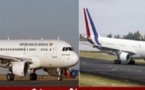  L’avion de Macron endommagé après avoir heurté celui de Macky à l’aéroport de Saint-Louis