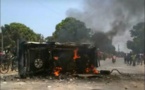 Dernière minute: un véhicule de l'administration brûlé à Ziguinchor
