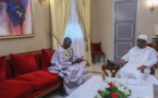 Le chanteur Pape Diouf reçu au palais de la république 