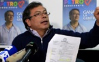 Présidentielle Colombienne:  L'ex-guérillero Gustavo Petro au second tour 