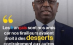 Dessert aux tirailleurs : Macky Sall ne regrette rien et ne présentera aucune excuse