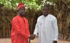 Présidentielle: Baldé reçu chaleureusement par le roi d'Oussouye