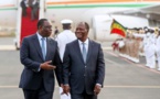 L'Arrivé du Président Alassane Ouattara à Dakar