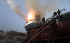 Violent incendie au port de Dakar: Deux bateaux réduits en cendre