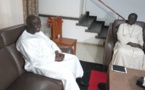 Idrissa Seck reçu par l'archevêque de Dakar Mgr Benjamin Ndiaye