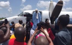 L'arrivée de Me Abdoulaye Wade à Dakar