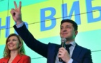 Ukraine: le comédien Volodymyr Zelensky en tête de la présidentielle