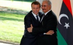 Libye: Macron reçoit le maréchal Haftar