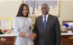 Naomi Campbell reçue par Macky Sall après avoir célébré son anniversaire au Sénégal